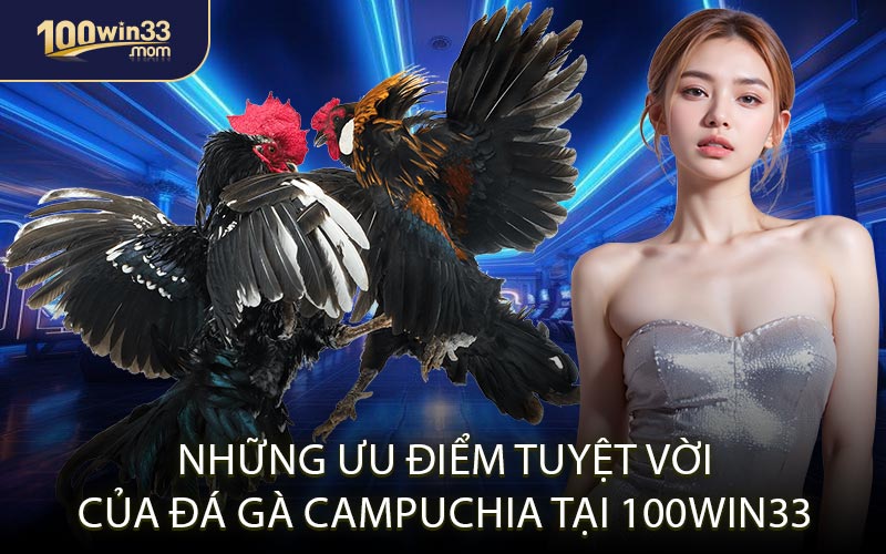 Những Ưu Điểm Tuyệt Vời Của Đá Gà Campuchia Tại 100win33